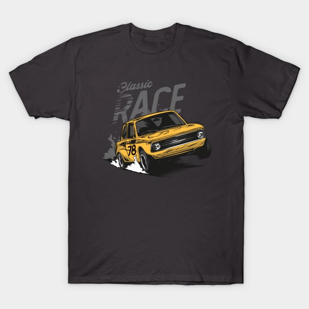Classic Race Car 78 T-Shirt by funkymonkeytees